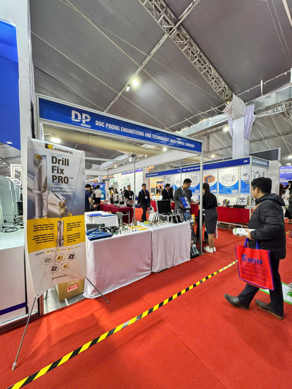Đức Phong tham dự triển lãm Công Nghiệp & Sản Xuất Việt Nam (VIMF) Bắc Ninh 2025: Dấu Ấn Nổi Bật Tại Sự Kiện Công Nghiệp Lớn Nhất Miền Bắc
