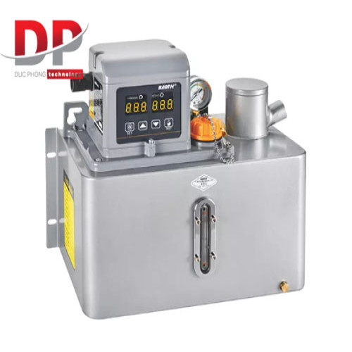 Máy bơm bôi trơn dầu điện liên tục BAOTN BTD-A2P8 (Loại bánh răng, có màn hình kỹ thuật số, thùng dầu kim loại 8L dung tích lớn)