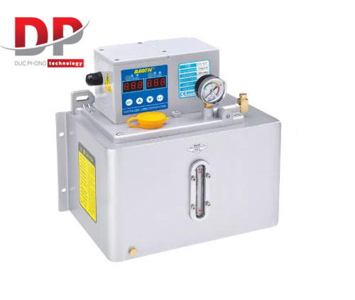 Máy bơm bôi trơn dầu mỏng BAOTN BTA-A2P4 (Thùng kim loại, có màn hình kỹ thuật số cho máy CNC)