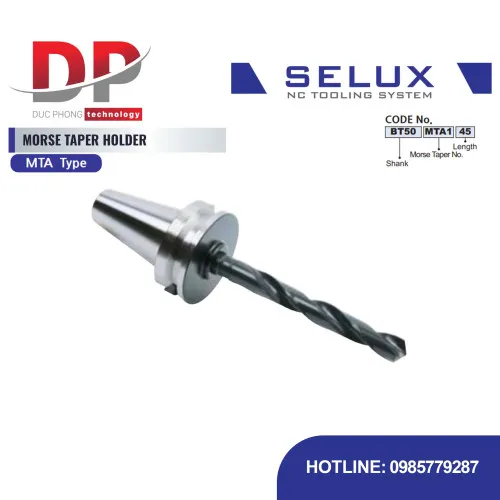 Bầu kẹp côn Morse Series BT Shank - Selux (MORSE TAPER HOLDER) MTA TYPE