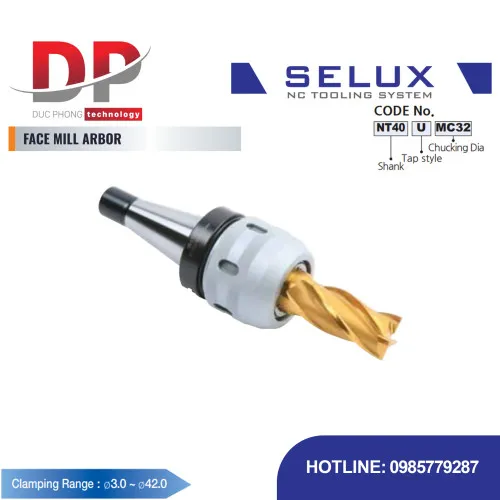 Bầu kẹp dao phay NT Series NT/MT Shank - Selux (NT MILLING CHUCK)