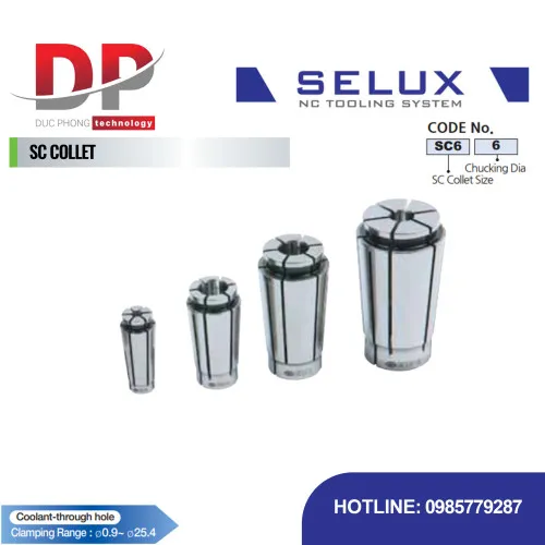 Collet SC Series Accessory - Selux (SC COLLET)