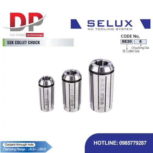 Collet SE Series Accessory - Selux (SE COLLET)