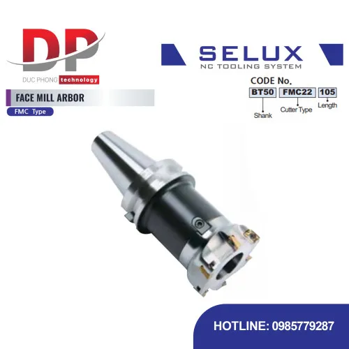 Trục gá dao phay mặt loại FMC Series BT Shank - Selux (FACE MILL ARBOR) FMC TYPE