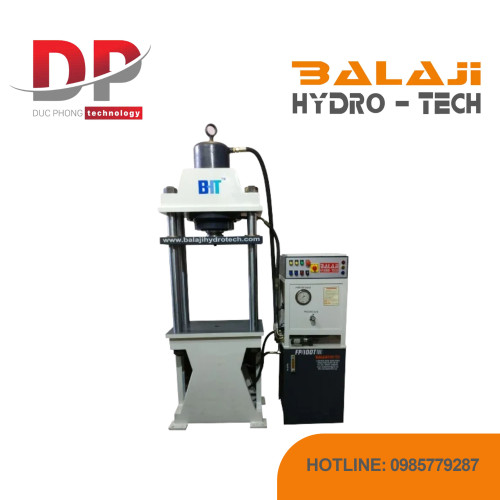 Máy ép thủy lực bốn trụ khoảng sáng lớn Balaji Hydrotech Series FP