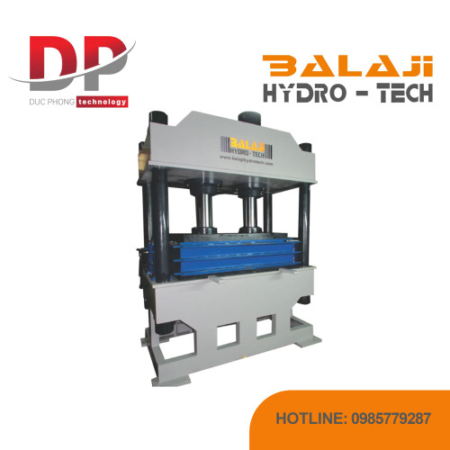 Máy ép thủy lực bốn trụ xi lanh đôi Balaji Hydrotech Series FP
