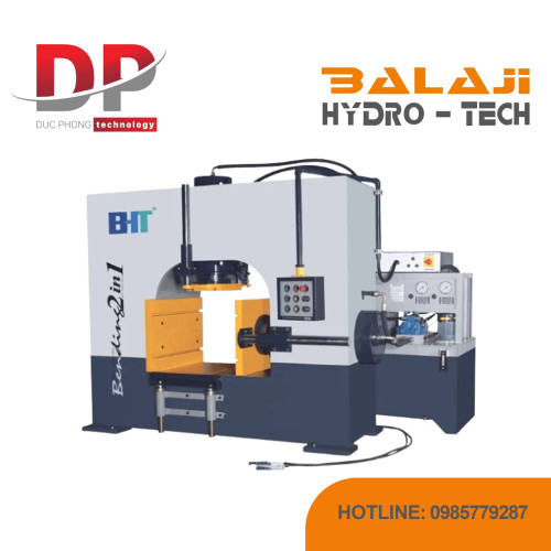 Máy ép thủy lực khung C ngang và đứng 2 trong 1 Balaji Hydrotech Series C