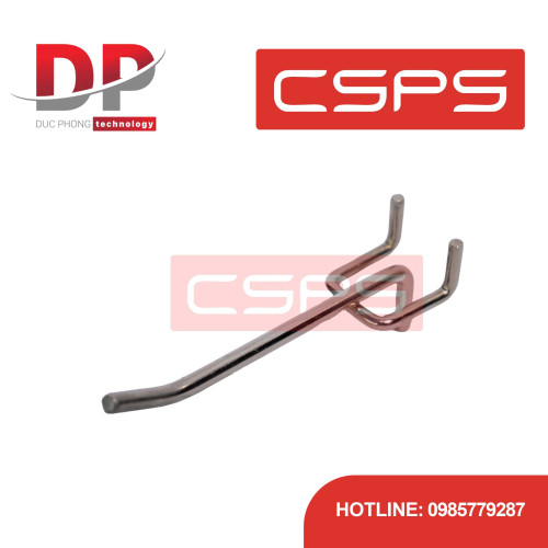 Móc treo vách lưới CSPS 10cm màu trắng