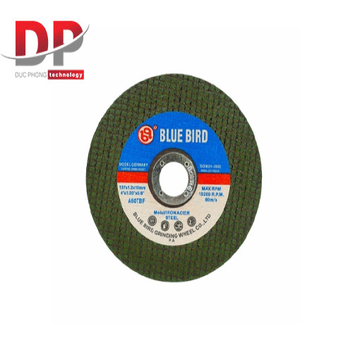 Đá cắt sắt, đá cắt inox King blue Blue Bird D2-107x1.2