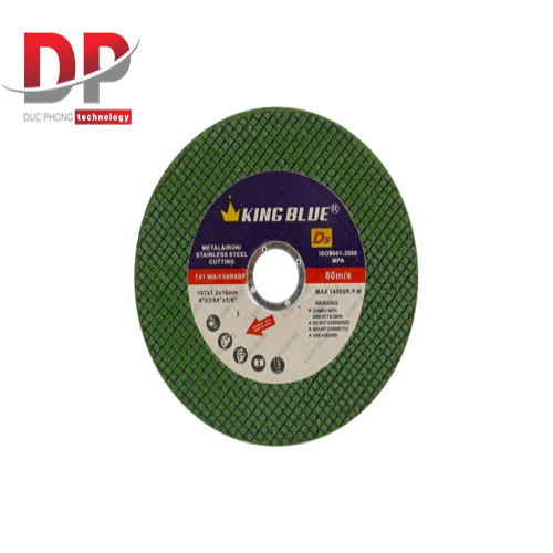 Đá cắt sắt, đá cắt inox King blue D3-107x1.2