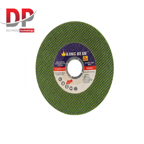 Đá cắt sắt, đá cắt inox King blue D3-125x1.8