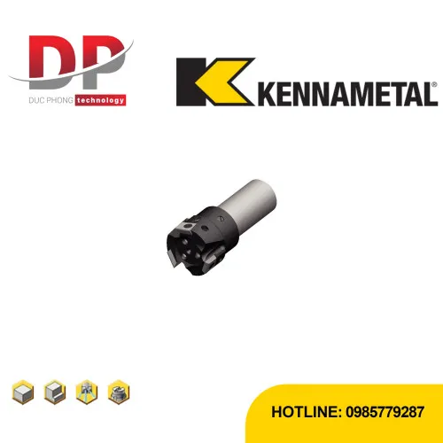 Dao phay mặt và phay ngón Kennametal Fix-Perfect™ 90° Aluminium HPM-Line – Hệ mét