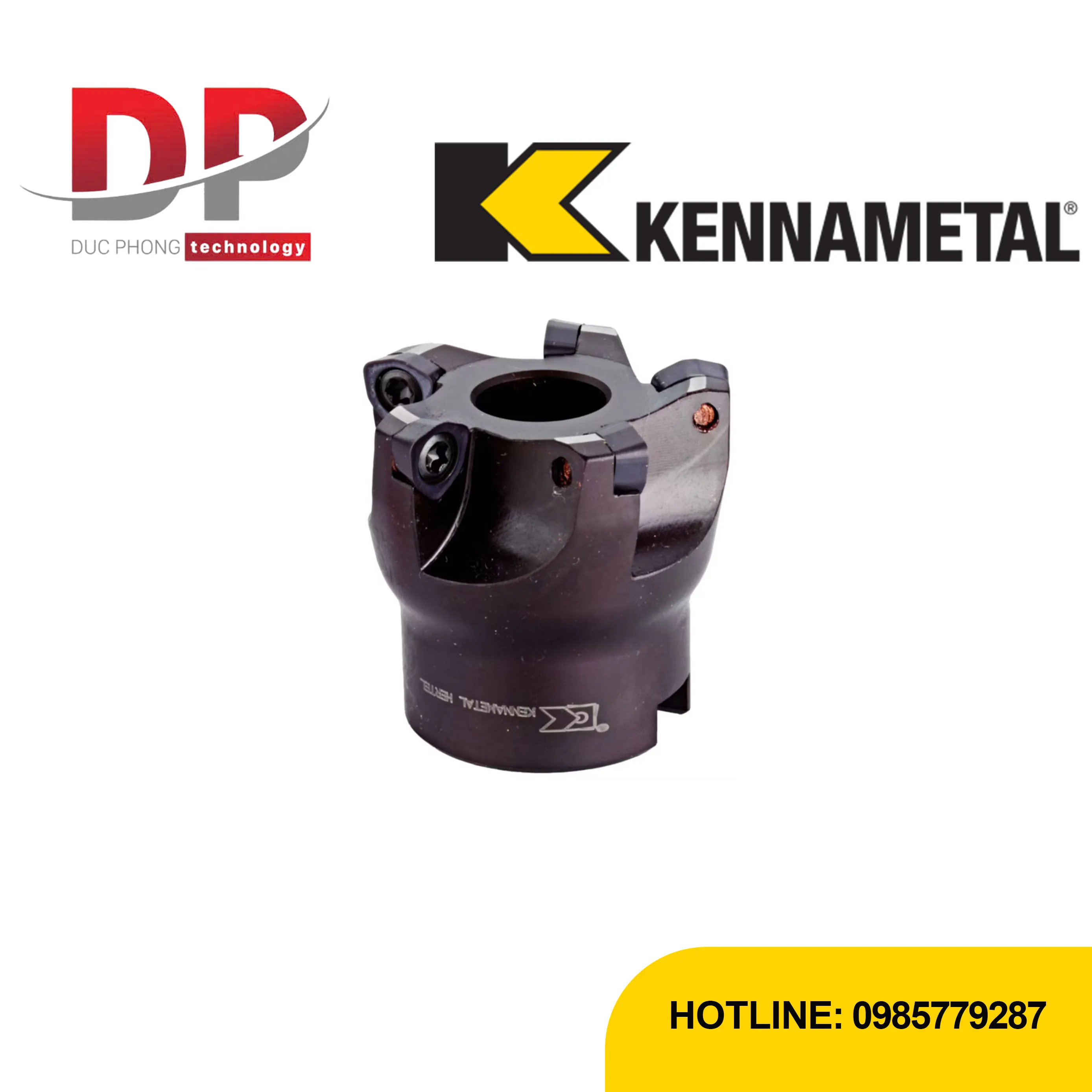 Dao phay mặt Kennametal KenFeed™ KSWM – shell mill – hệ mét