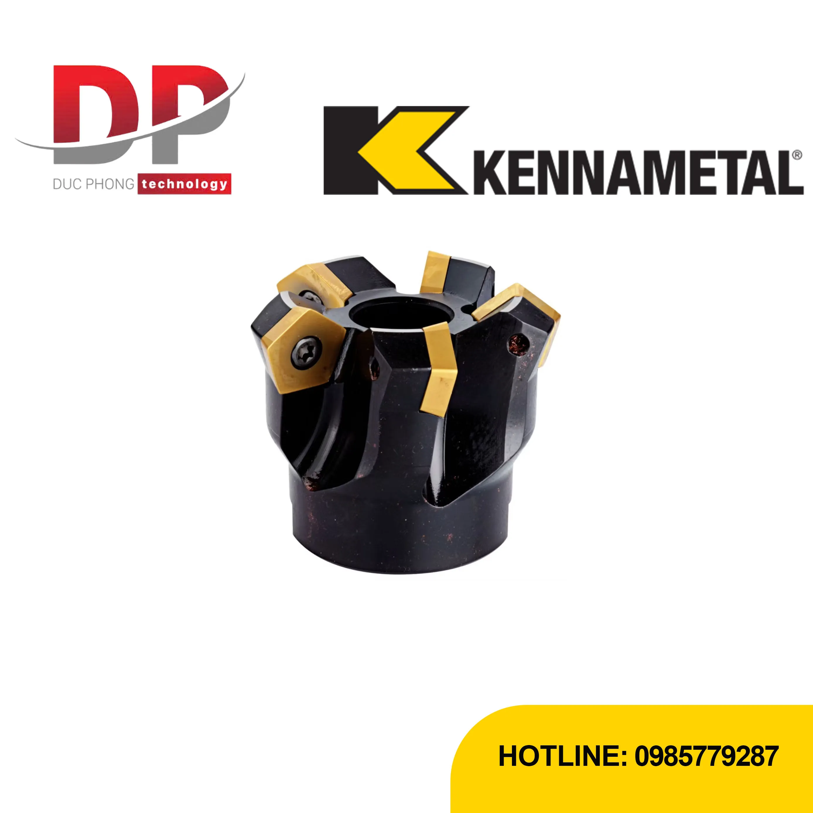 Dao phay mặt Kennametal KMS 36° Lead – hệ mét