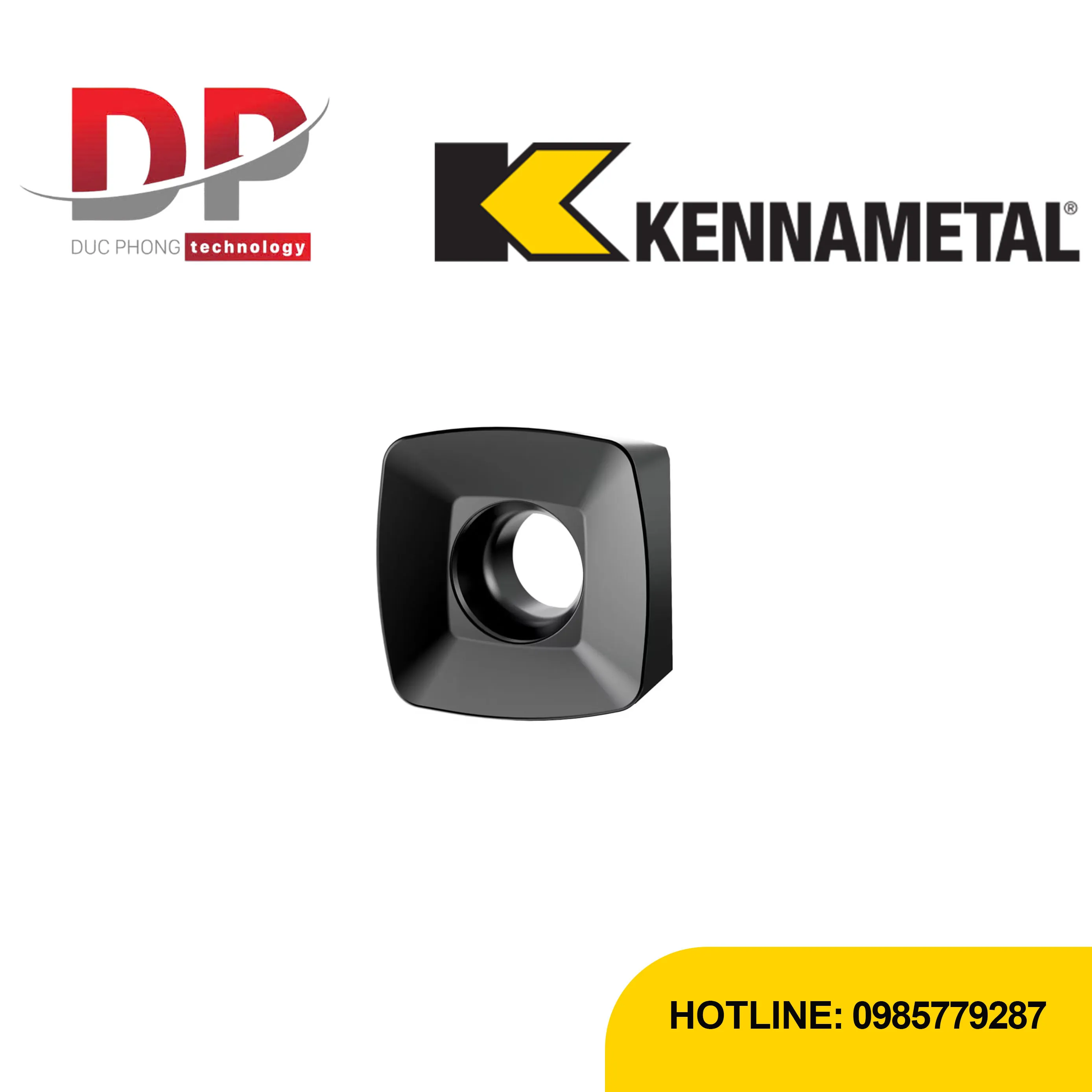 Mảnh dao phay carbide Kennametal 7792VXD12 – XDPT-GP