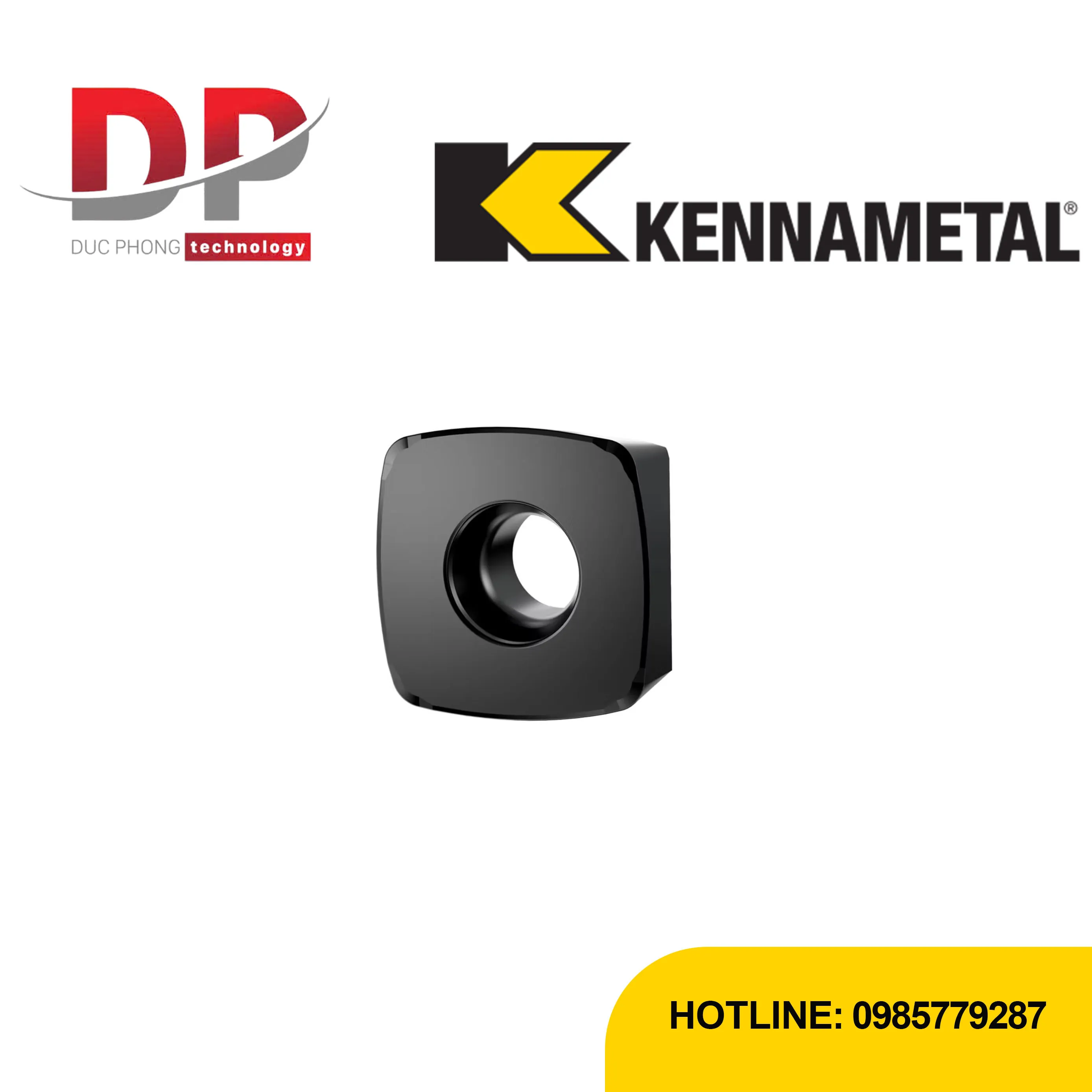 Mảnh dao phay carbide Kennametal 7792VXD12 – XDPW-D