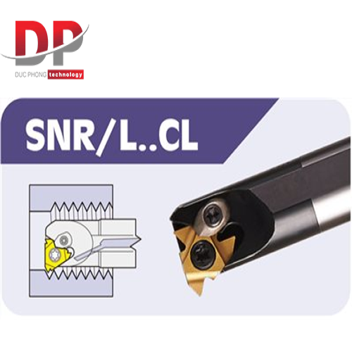 Cán dao tiện ren trong SHANGIN SNR/L