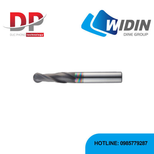 Dao phay cầu 2 me series G - WIDIN (Chạy Graphite)