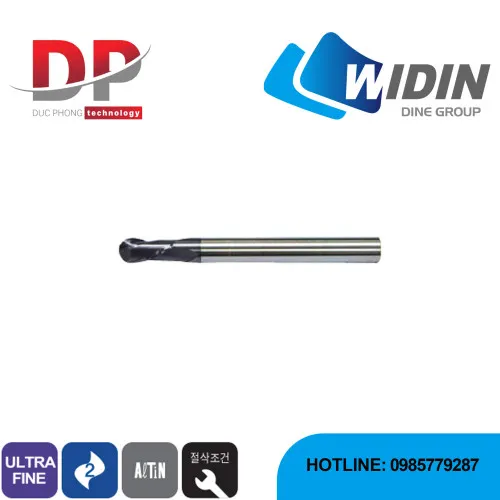 Dao phay ngón series DA512 - WIDIN (Dành cho thép có độ cứng trung bình)