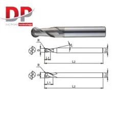 Dao phay ngón series DS502 - WIDIN (Đối với vật liệu khó cắt)
