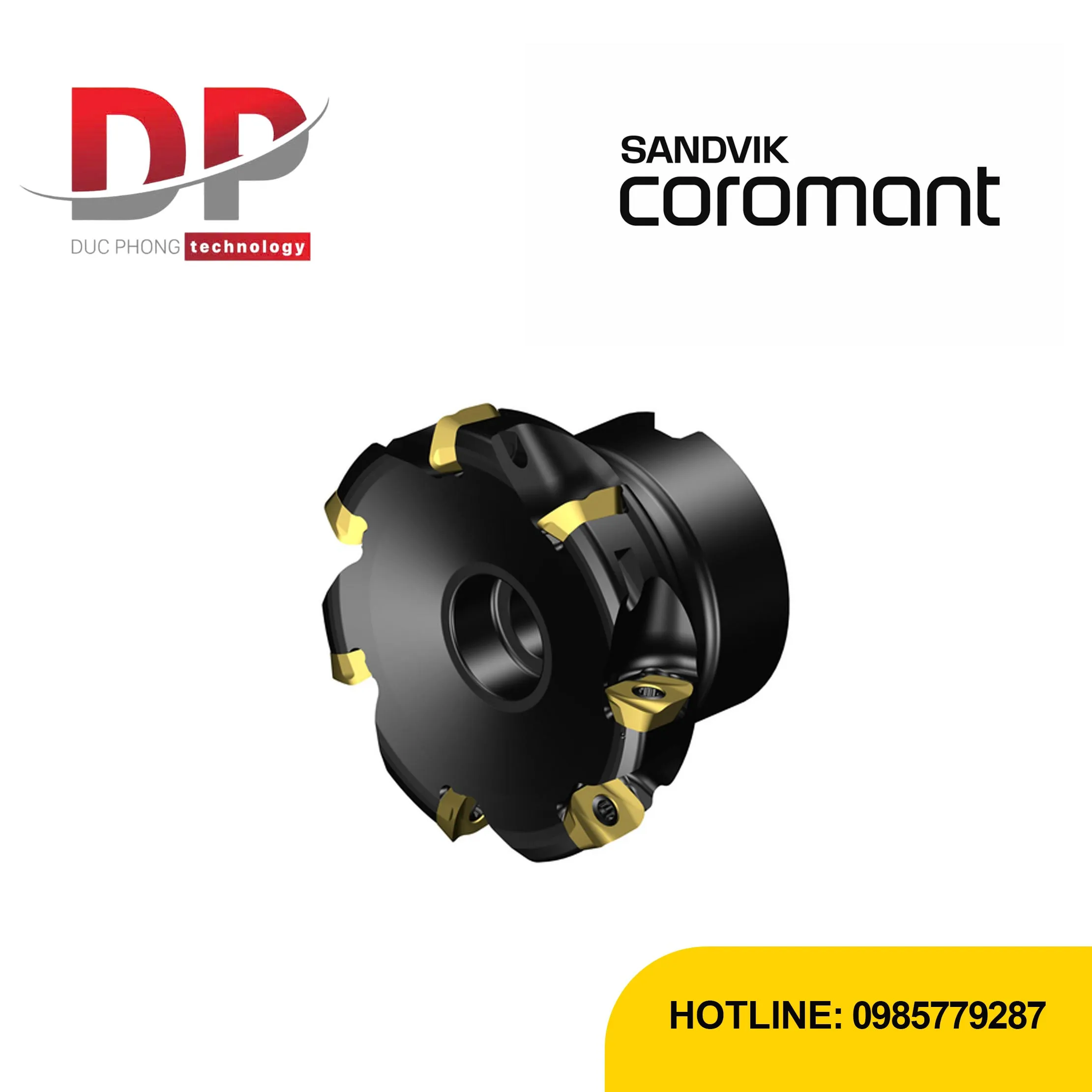 Dao phay mặt Sandvik MH20 AR063R19 08H