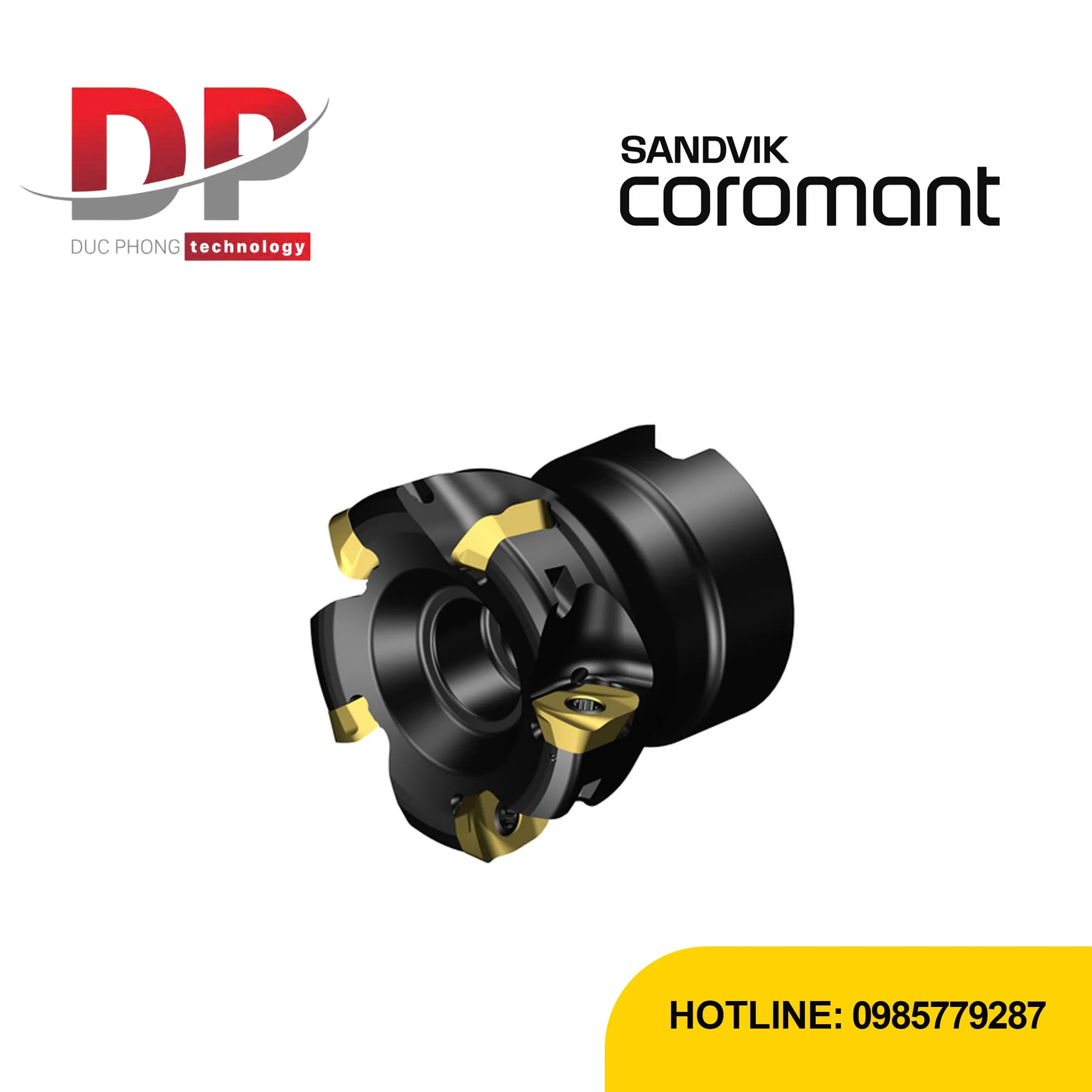 Dao phay mặt Sandvik MH20 R044Q16 08H