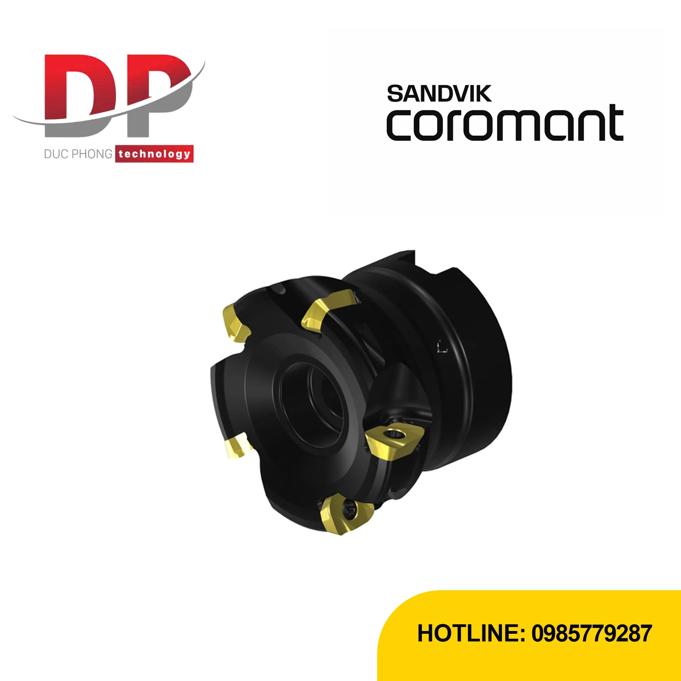 Dao phay mặt Sandvik MH20 R052Q22 08M