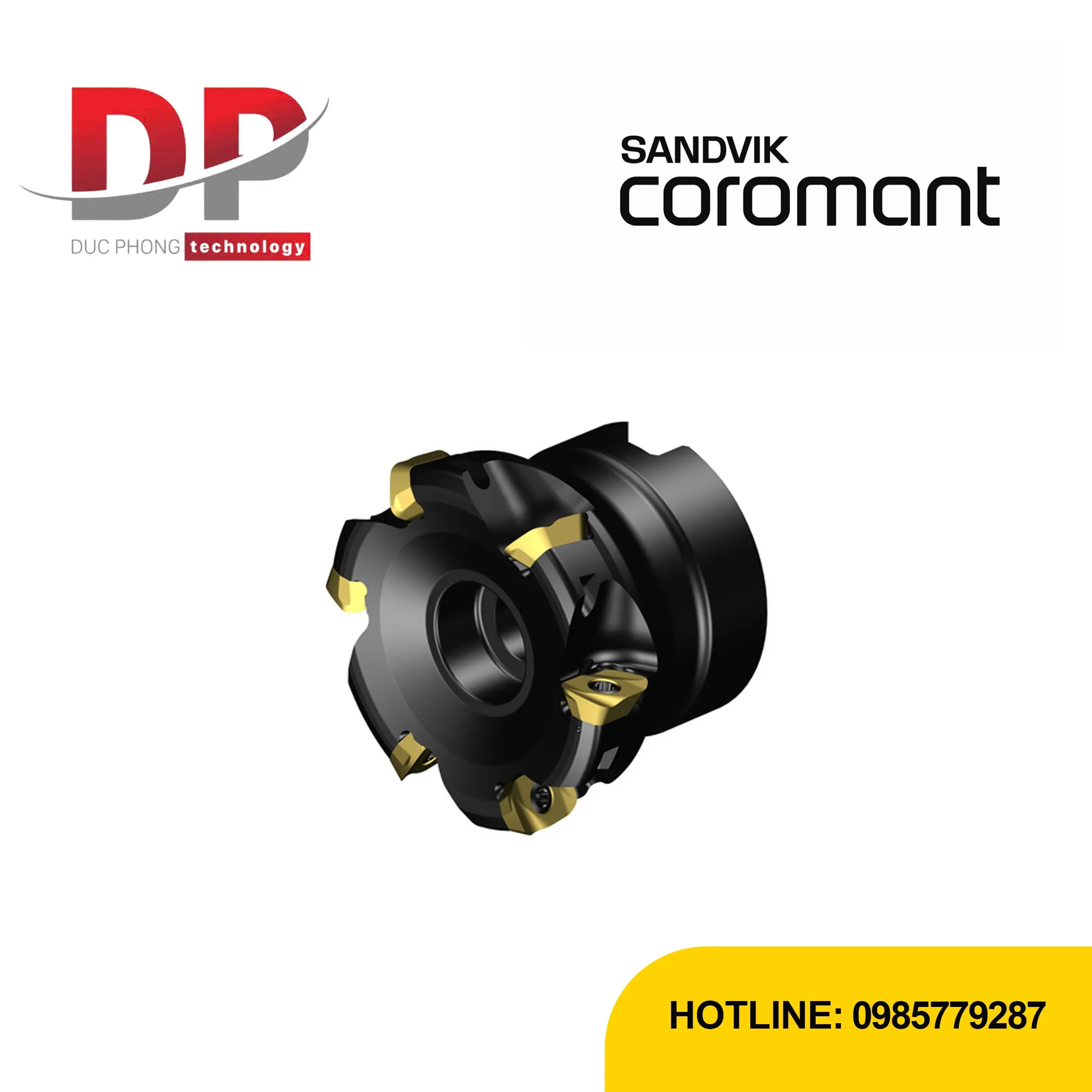 Dao phay mặt Sandvik MH20 R054Q22 08H