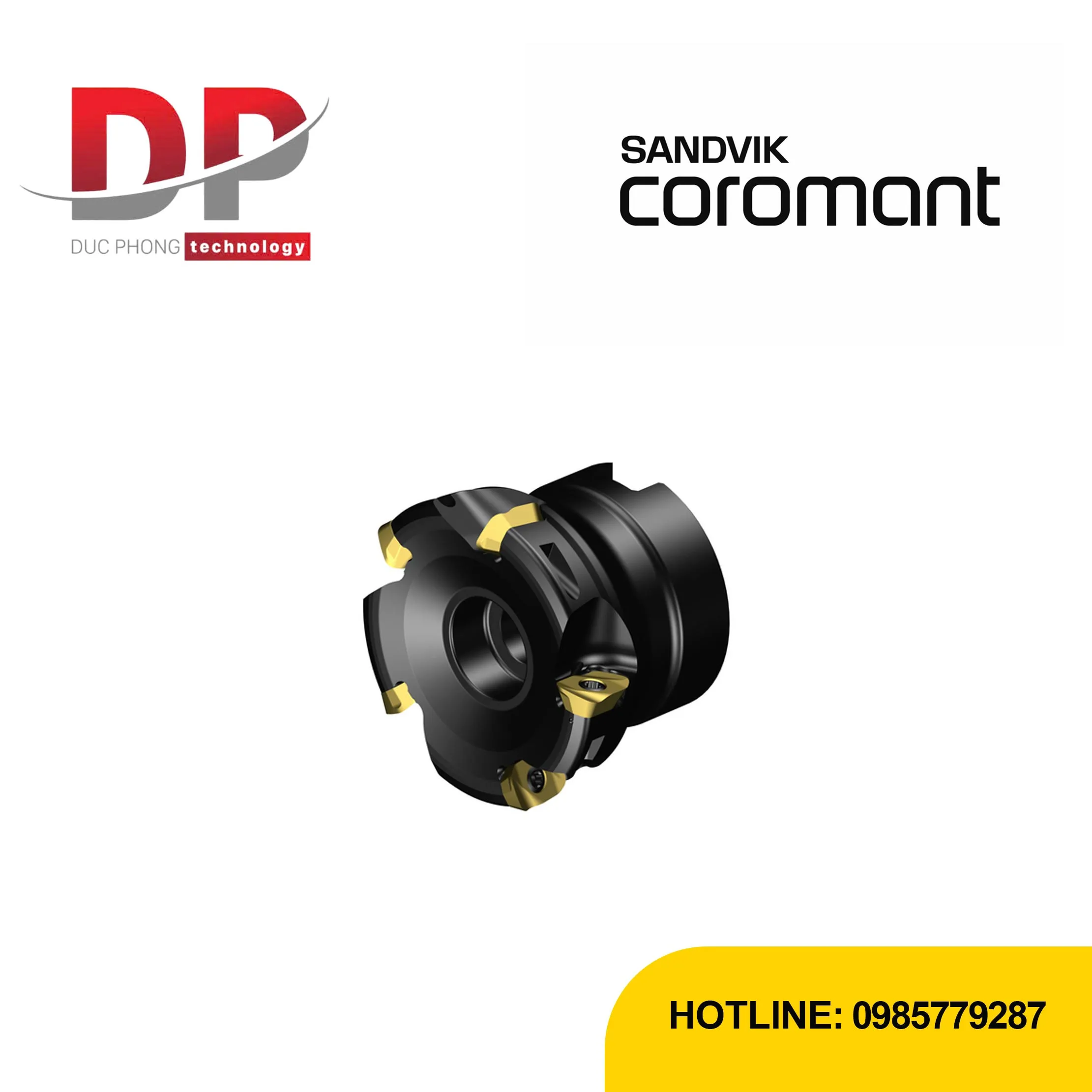 Dao phay mặt Sandvik MH20 R054Q22 08M