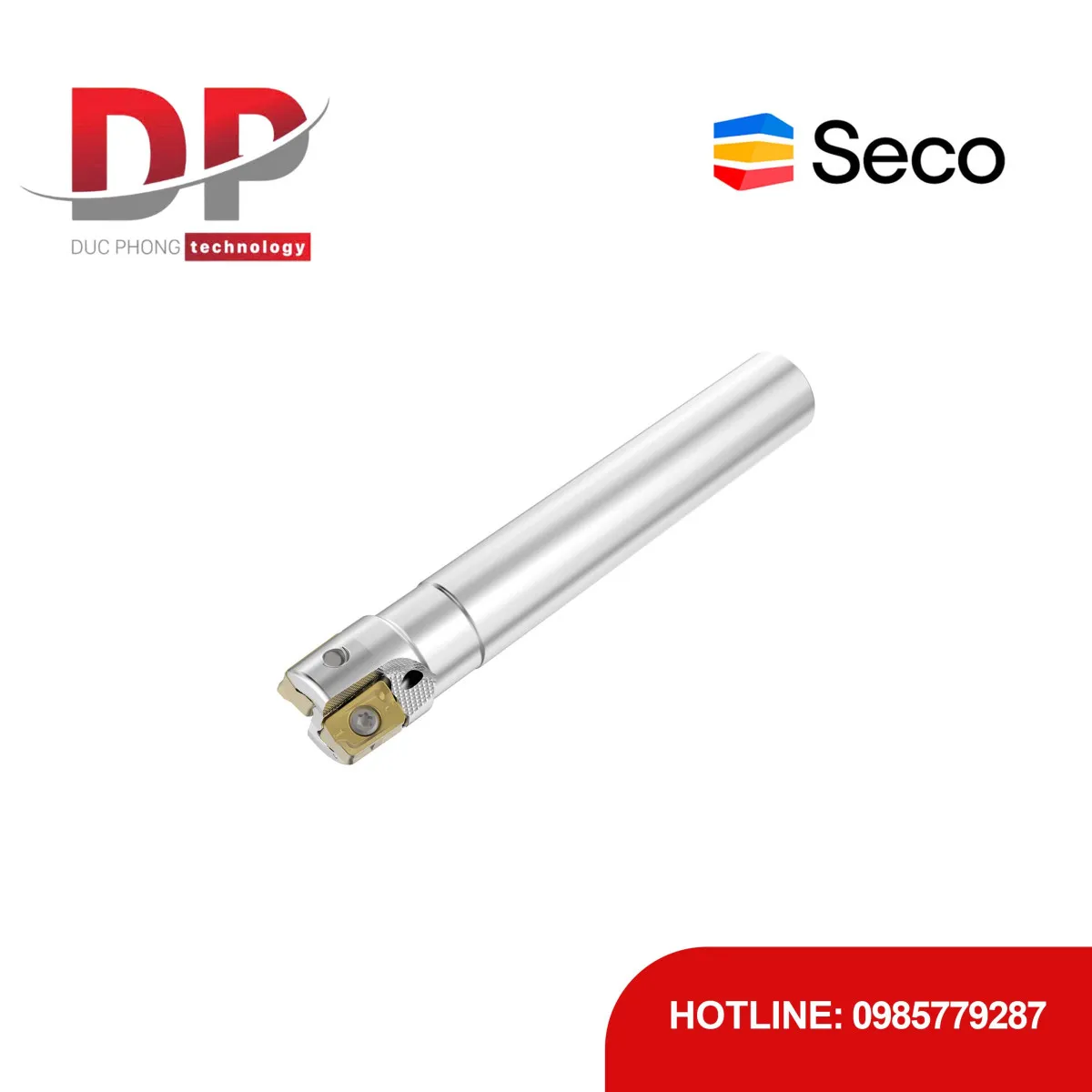 Dao phay gắn mảnh Seco Tools R217.64-1820.0-ZO11-2A (DC 18.0 mm - 2 me cắt - Có góc R)