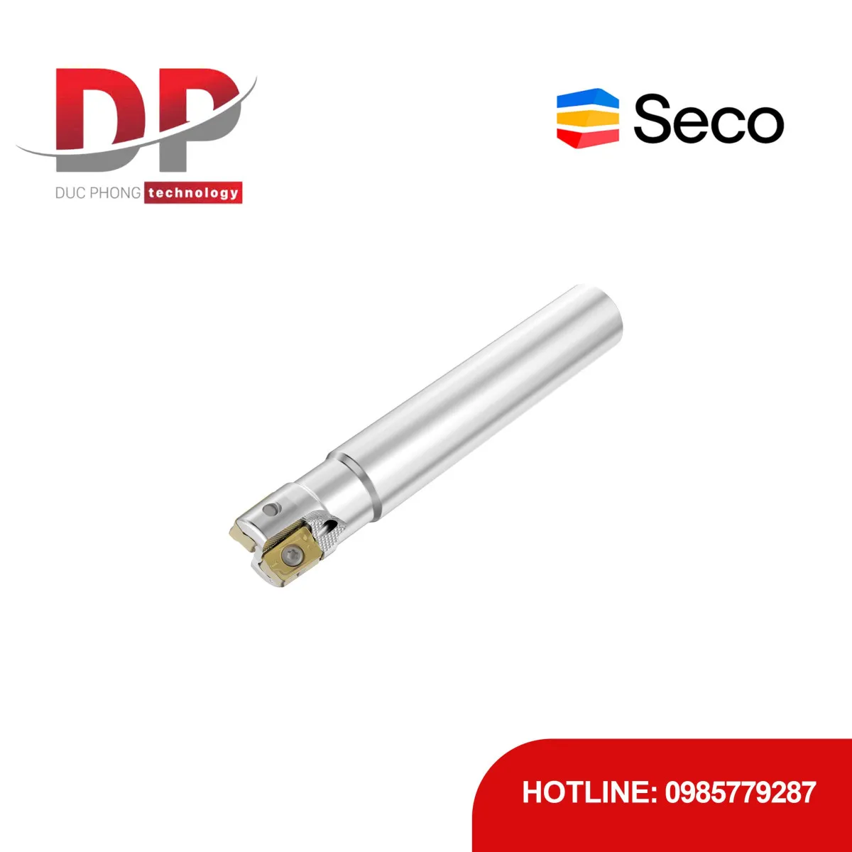 Dao phay gắn mảnh Seco Tools R217.64-1820.0-ZO11-2A (DC 18.0 mm - 2 me cắt - Có góc R)