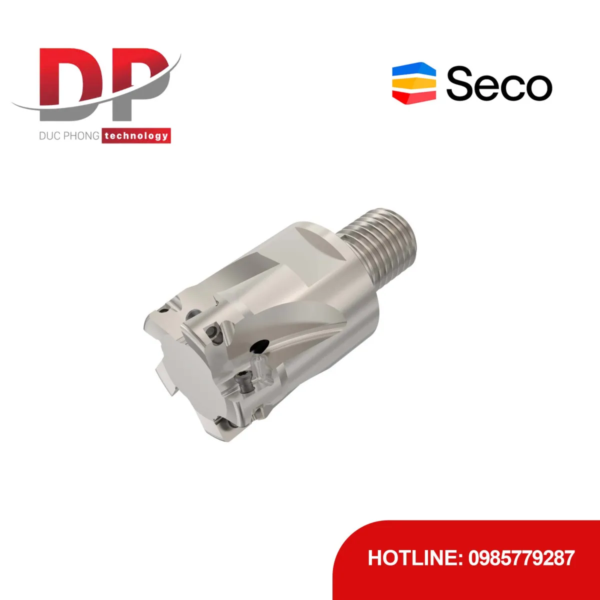Dao phay gắn mảnh Seco Tools Turbo R217.69-1632.RE-10-5A (DC 32mm - Có góc R)