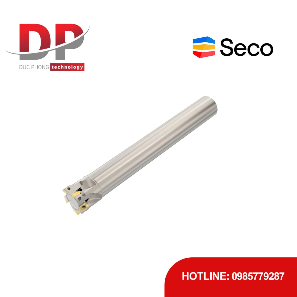 Dao phay gắn mảnh Seco Tools Turbo R217.69-00.875-0-06-5LAN (DC 22.23mm)