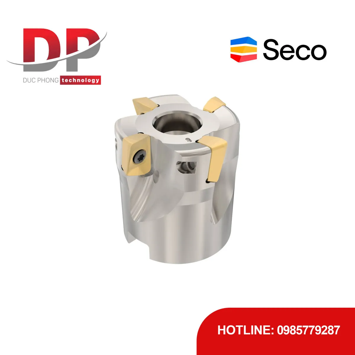 Dao phay gắn mảnh Seco Tools Turbo R220.69-0032-10-4A (DC 32.0mm)