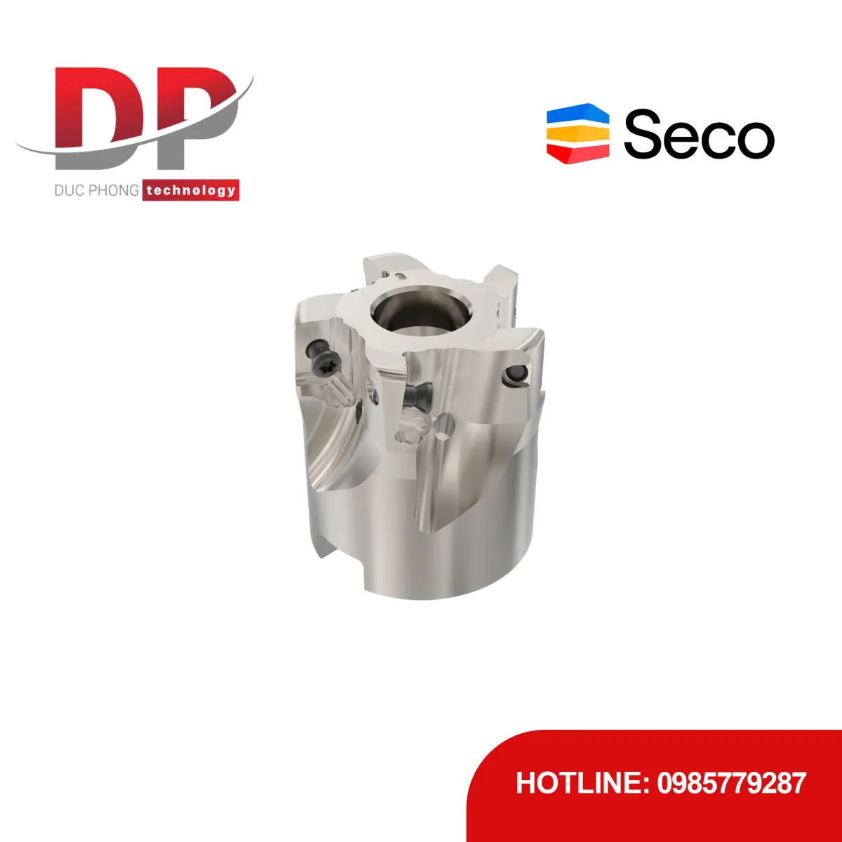 Dao phay gắn mảnh Seco Tools Turbo R220.69-0032-10-5A (DC 32.0mm)