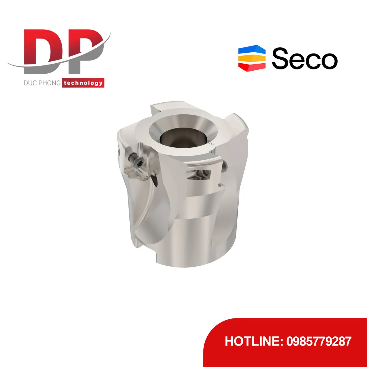 Dao phay gắn mảnh Seco Tools Turbo R220.69-0040-10-4A (DC 40.0mm)
