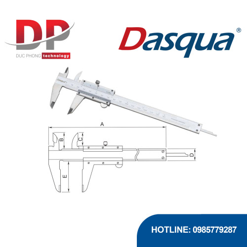 Thước kẹp cơ 0-150mm/0-6''*0.05mm/1/128