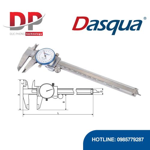 Thước cặp 0-150mm*0.02mm, Model 1331-2115-A