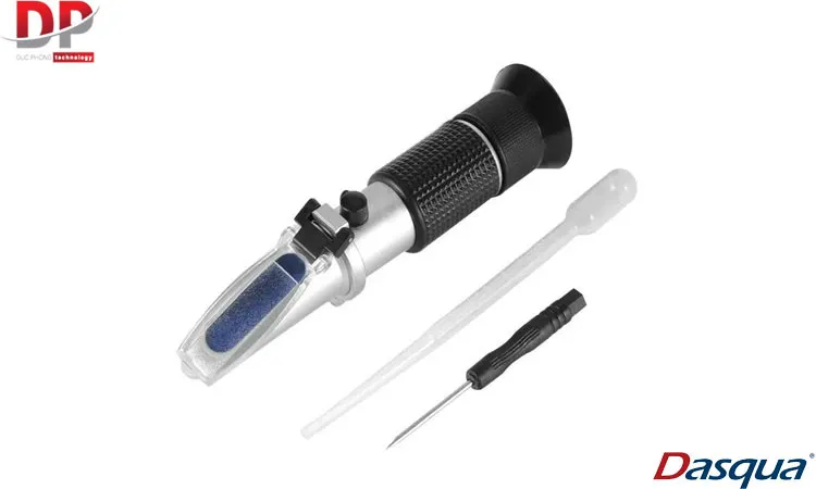 Máy đo khúc xạ axit và chất làm mát động cơ Dasqua