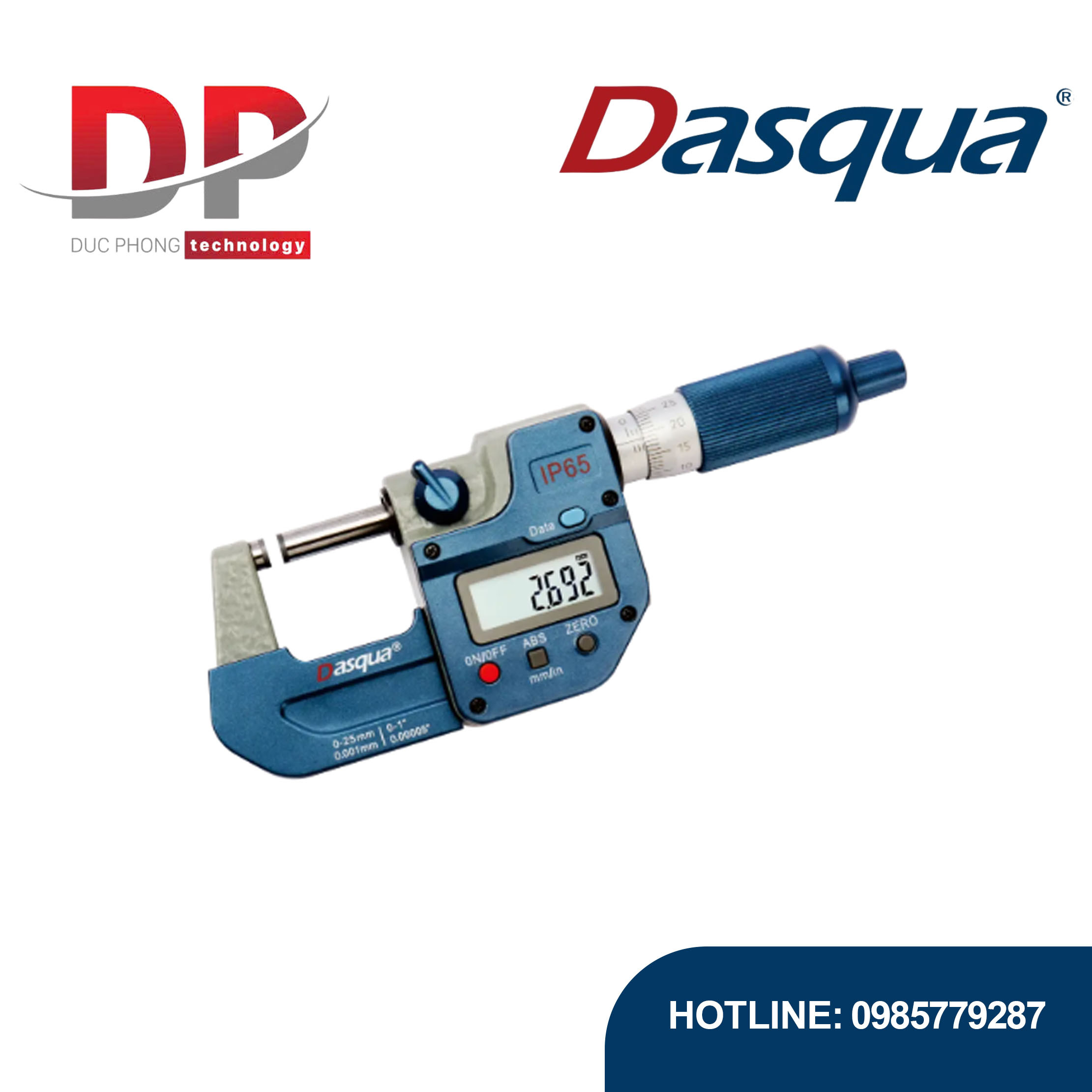 Panme đo ngoài kỹ thuật số Series 4410 - Dasqua