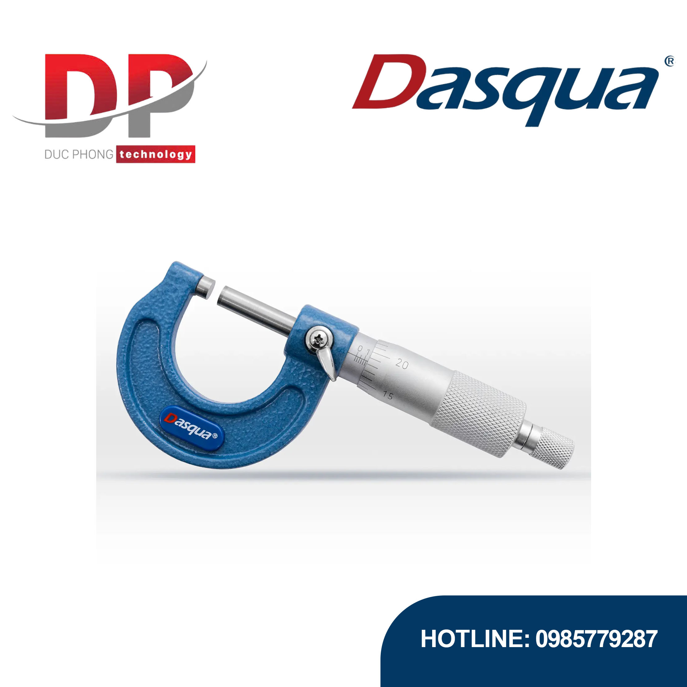 Panme đo ngoài thép không gỉ Series 4111 - Dasqua