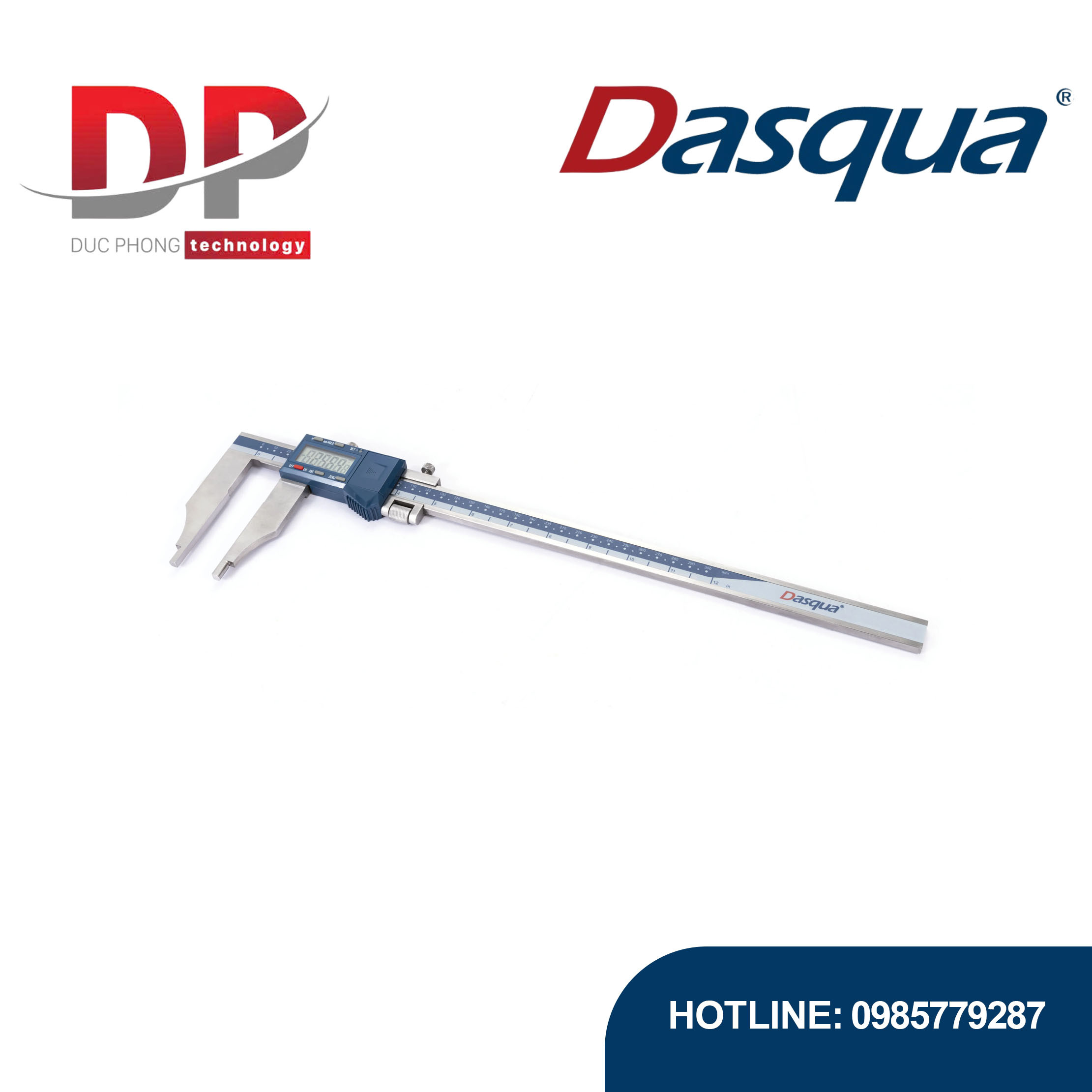 Thước kẹp điện tử kỹ thuật số chịu lực nặng Series 2220 - Dasqua