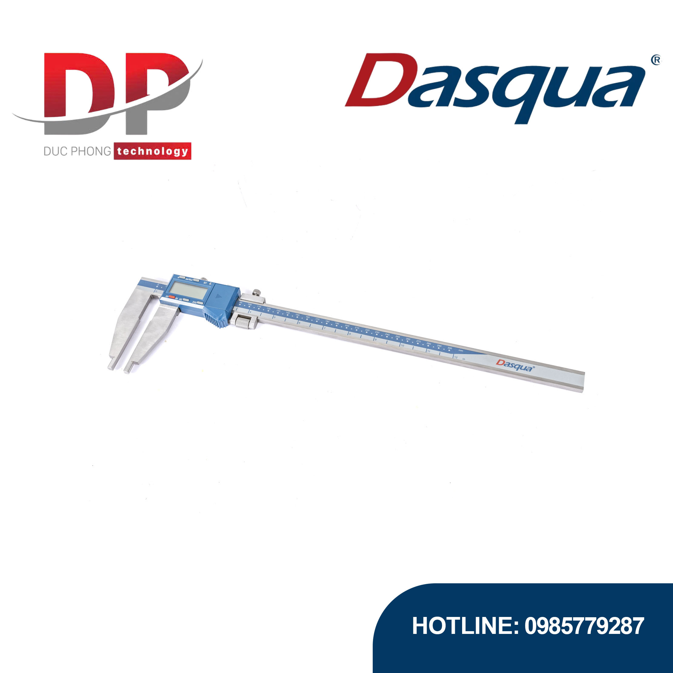 Thước kẹp kỹ thuật số chịu lực nặng chống nước IP54 Series 2220 - Dasqua