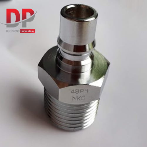 Khớp nối nhanh ren ngoài NKC NL-48PM