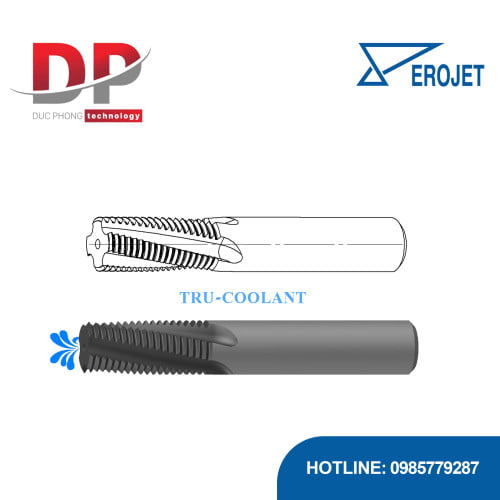 Dao phay ren me xoắn Erojet TMGB tiêu chuẩn BSP/G/W