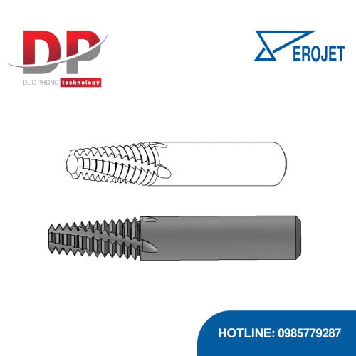 Dao phay ren me xoắn Erojet TMG tiêu chuẩn NPTF