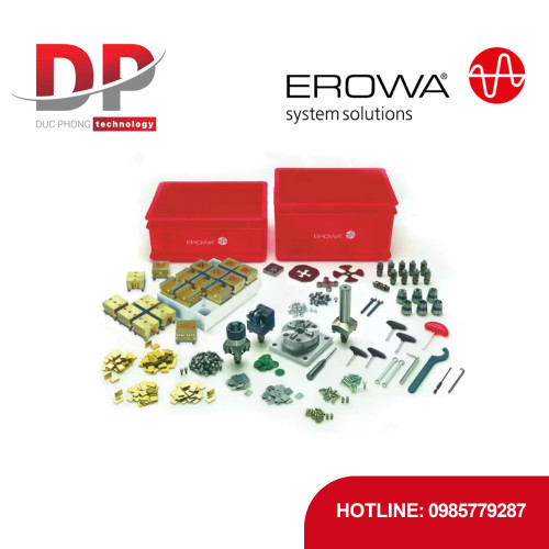 Bộ công cụ EDM EROWA ER-103680 Cơ bản QuickChuck 100 P C, dùng cho sản xuất điện cực