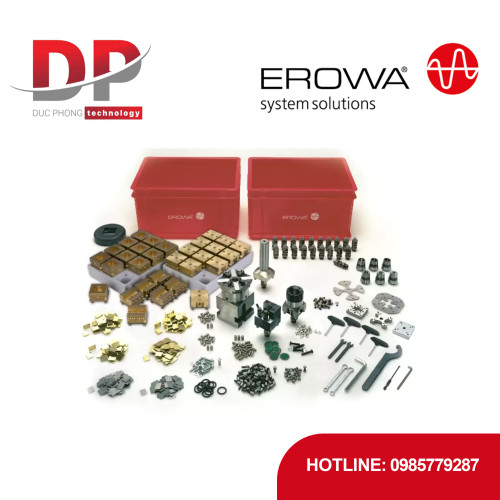 Bộ công cụ EDM EROWA ER-103681 Tiêu chuẩn ITS C, kèm 50 đế điện cực