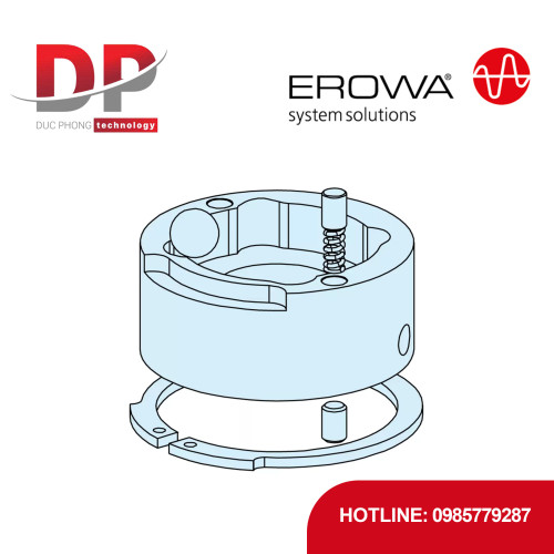 Bộ sửa chữa EROWA ER-038625 QuickChuck 50, thay thế chi tiết hao mòn