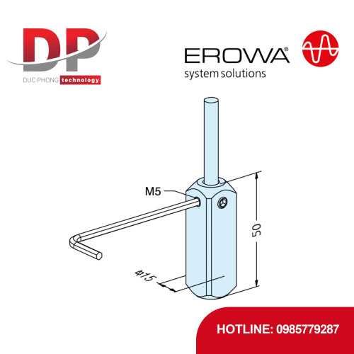 Đế giữ phôi vuông EROWA ER-010586